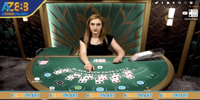 Blackjack ở sòng bài trực tuyến ăn khách hàng đầu